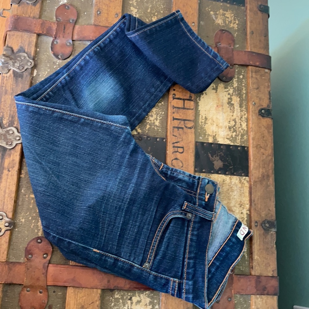 J BRAND WOMENS JEANS STRAIGHT LEG LIKE NEW 25 DARK DENIM - Picture 8 of 9